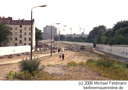 Berliner Mauer 1990 Bernauer Strae