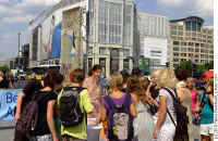 Berliner Mauersegment am Potsdamer Platz