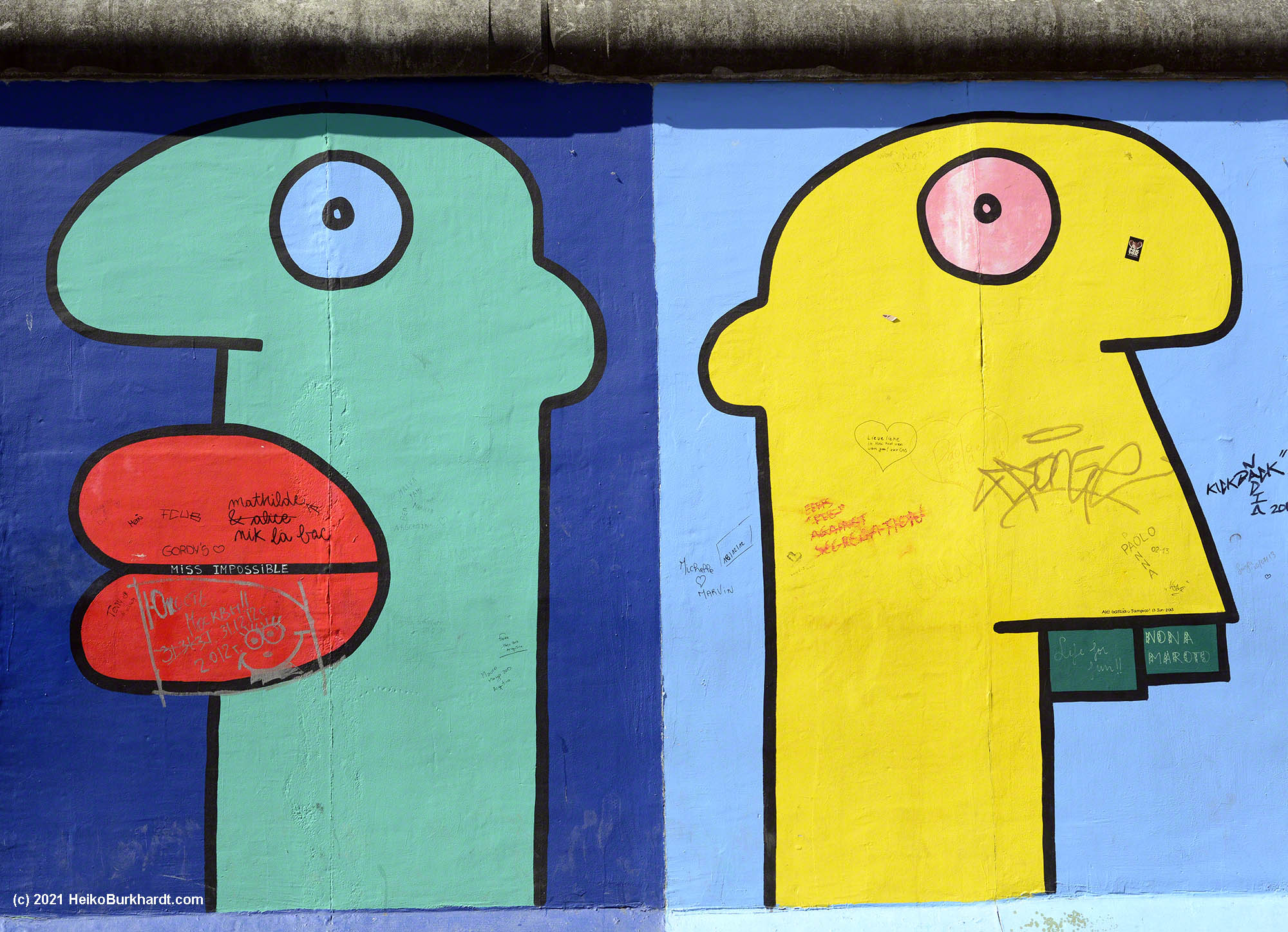 East Side Gallery Thierry Noir
