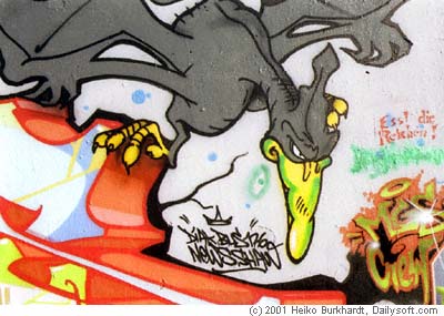 Berliner Mauer Graffiti