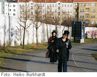 Berliner Mauer Bornholmer Strasse, Berlin 2001