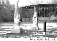 Berliner Mauer St .-Hedwigs-Friedhof