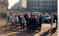 Fall der Berliner Mauer, Bornholmer Str. 10. November 1989